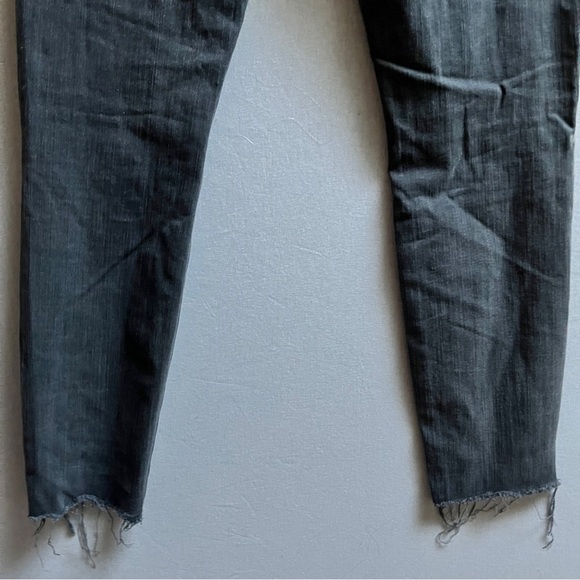 Mother high waisted looker ankle fray Dancing in the Moonlight denim Sz 28 - Picture 5 of 13